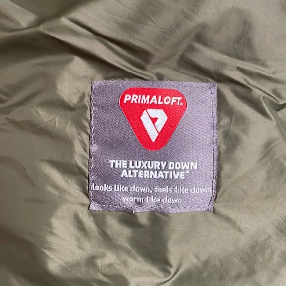 Gap Army Green Packable Down Alternative Jacket in XXL - Picture 6 of 6